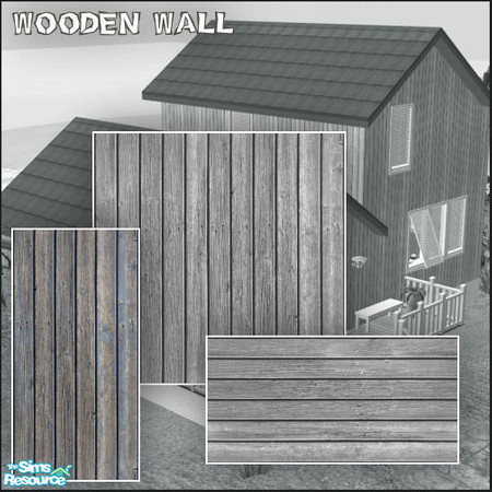 Sims 2 — Leyris - Walls and floors - Blue wall by mirake — 