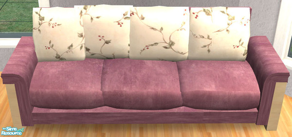 Sims 2 — TC 78 Florence Living - Sofa by H3wwy — Florence decided once and for all she would have her way decorating the