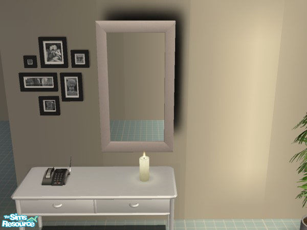 Sims 2 — Tigra Mirror - Lilac by sailfindragon — Tigra Living Collection Mirror - Lilac.