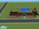 Sims 2 — Northwind Apartments by dalizard84 — Four apartments, each with their own flair. Two of them have double