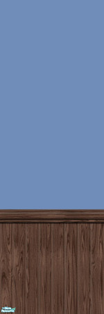 Sims 2 — Studio K Wainscoting 07 - Dark Cornflower by StudioKhagerks — 