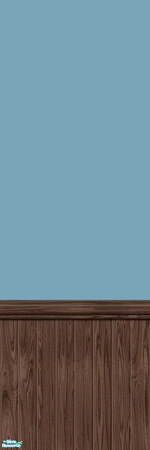 Sims 2 — Studio K Wainscoting 07 - Light Teal by StudioKhagerks — 
