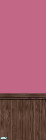 Sims 2 — Studio K Wainscoting 07 - Mulberry by StudioKhagerks — 
