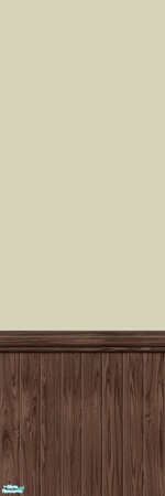 Sims 2 — Studio K Wainscoting 07 - Parchment by StudioKhagerks — 