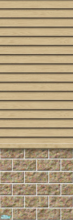 Sims 2 — Studio K Subtle Wood & Dark Block - True Taupe by StudioKhagerks — 