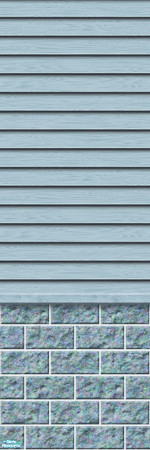 Sims 2 — Studio K Subtle Wood & Dark Block - Winter by StudioKhagerks — 