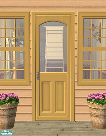 Sims 2 — Lakeside Door - Wood 10 by Shakeshaft — Part of a recolour set of the Lakeside Windows and Doors, set comprises