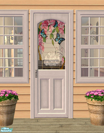 Sims 2 — Lakeside Door - Glass 11 by Shakeshaft — Part of a recolour set of the Lakeside Windows and Doors, set comprises