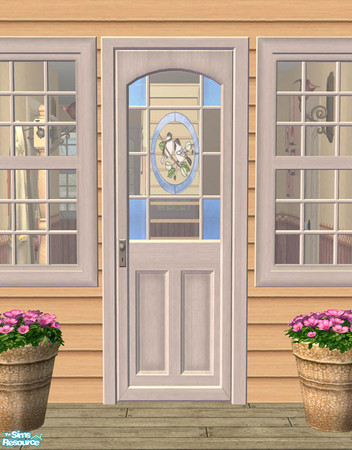 Sims 2 — Lakeside Door V2 - Glass 03 by Shakeshaft — Part of a recolour set of the Lakeside Windows and Doors, set