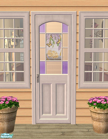 Sims 2 — Lakeside Door V2 - Glass 09 by Shakeshaft — Part of a recolour set of the Lakeside Windows and Doors, set