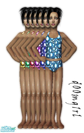 Sims 2 — Spotty Swimmers - Collection by d00mg1rl — Spotty swimmers for your child Sims.