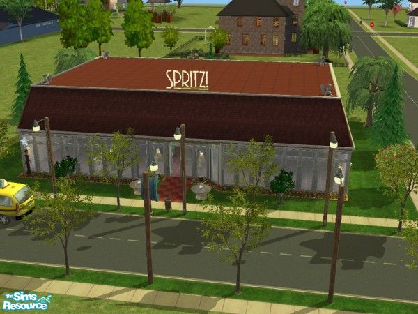 Sims 2 — Spritz Salon & Boutique by squeakers — Feeling under the weather? Not yourself, plain? Then this is the