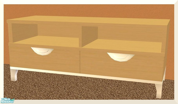Sims 2 — Waverly/Pablo RC- Entertainment Center/TV Stand by mom_of2boyz — A recolor of Waverly Living- Pablo Accents by