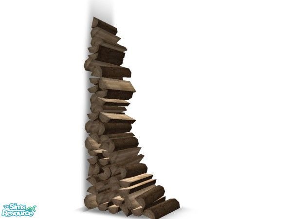 Sims 2 — Latia Wood Pile by n-a-n-u — 