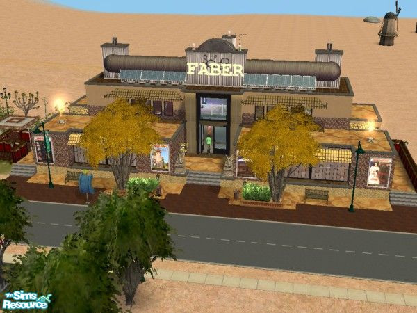 Sims 2 — Fabers - Shops by fredbrenny — Now coming to you, Fabers opened its doors for all you shop-a-holics. Get your