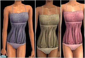 Sims 2 — JPtfundies6 by juttaponath — Girly undies for teens. No mesh or expansion pack required.