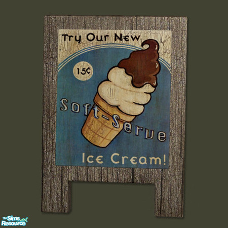 Sims 2 — Signs II - Cafe/Restaurant Signs - MESH by Elena. — 