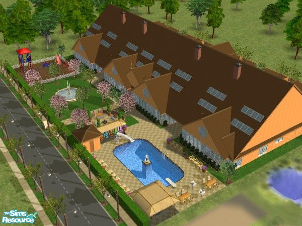 Sims 2 — Orchard Pointe by squeakers — Our community offers you a relaxed lifestyle, with spacious open floorplans, and