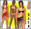 Sims 2 — QaenSet_o39 by Qaen — 1 new mesh and 3 new swimwear for female y.adult/adult sims.I hope you like them.Enjoy!