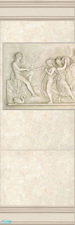 Sims 2 — Greek Bath/Spa Wall & Floor Set - 3 by eriduserpent — Part of a set. Designed By The EriduSerpent~