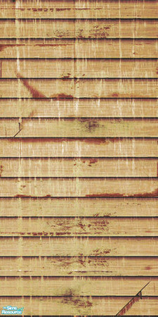 Sims 2 — Beach Bungalow Walls Set 2 - 5 by agaliha5 — This set has 7 walls of distressed/weathered siding perfect for