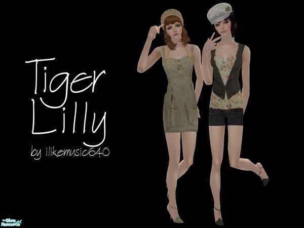 Sims 2 — Tiger Lilly by ILikeMusic640 — 