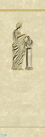 Sims 2 — Greek Temple Wall & Floor Set - Gw8 by eriduserpent — Part of a set. Designed By The EriduSerpent~