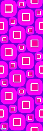 Sims 2 — Retro 14 by ad27 — This wallpaper will make you home totally groovy!