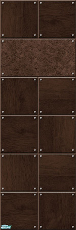 Sims 2 — Studio K Wood 20 - Raw Umber by StudioKhagerks — 