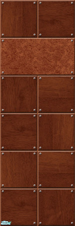 Sims 2 — Studio K Wood 20 - Red Chestnut by StudioKhagerks — 