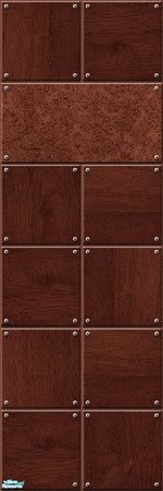 Sims 2 — Studio K Wood 20 - Mahogany by StudioKhagerks — 