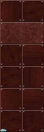 Sims 2 — Studio K Wood 20 - Dutch Chocolate by StudioKhagerks — 