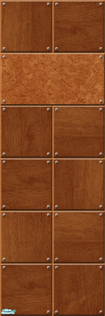 Sims 2 — Studio K Wood 20 - Chestnut by StudioKhagerks — 