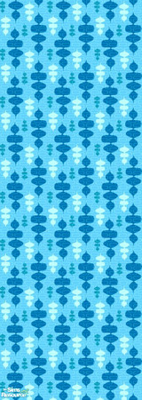 Sims 2 — Retro 9 by ad27 — This wallpaper will make you home totally groovy!