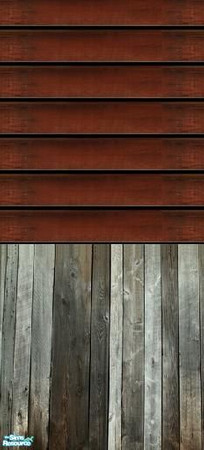 Sims 2 — ~Benetto Collection~ - Benetto Wood Wall 3 by kriselt — Made with real wood textures. :)