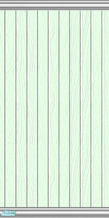 Sims 2 — Pale Pastel Wood Walls & Floors Set 2 - Wall - Green by shadow66 — From my \'Pale Pastels Collections\', one