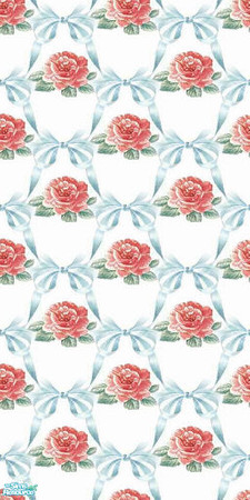 Sims 2 — Floral Print Paint Collect Dv July 2008 - 05 by cm_11778 — Beautiful, seamless floral walls for your Sim homes.