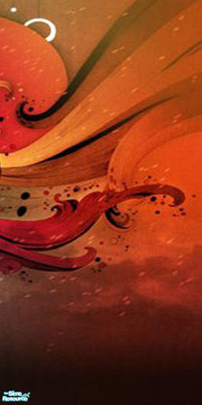 Sims 2 — MRC Urban Art Wall 4 - panel 3 by MidnightRose — Sim teens are going crazy with the spray cans! Lucky for them