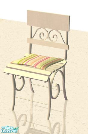 Sims 2 — Romantic Garden - chair cushion 1 by Sophel21 — romantic summer feelings will come true with these garden