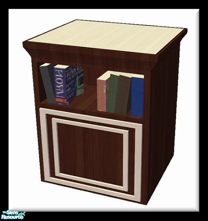 Sims 2 — Kiandra Side Table by SaeraMaples — Warm and earthly, this living area is comfortable and unique.