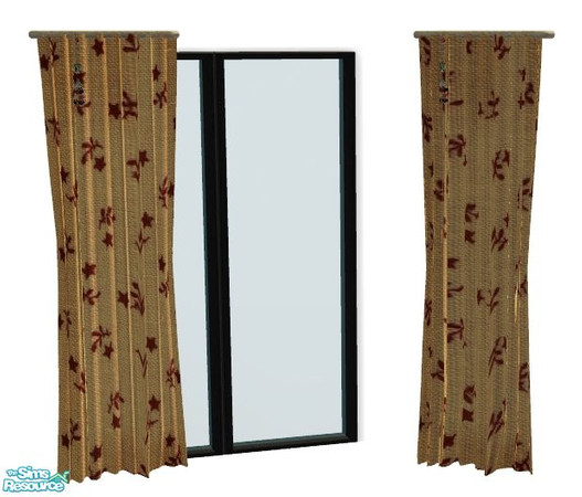 Sims 2 — More Curtains, please! #16 by Sophel21 — more curtains out now! recolors of Steffor\'s great \"Sahara