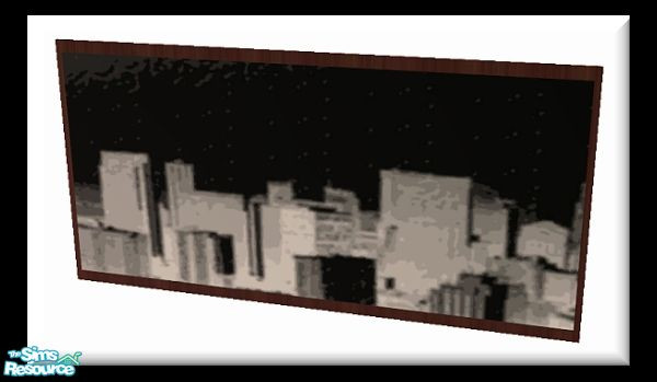 Sims 2 — Kiandra Painting 2 by SaeraMaples — Warm and earthly, this living area is comfortable and unique.