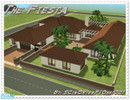 Sims 2 — The Fiesta - Unfurnished by scinortenpiose1021 — A richly planned design that gives lots of room for a big