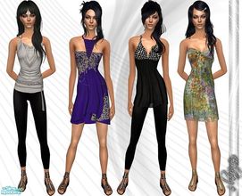 Sims 2 — EKN Set - 40 by ekinege — 1 new mesh + 4 recolor - Adult&Young Adult