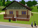 Sims 3 — Blackburn Cabin(1 bed, 1 bath) by squishylive — A cute little cabin for people who enjoy feeling all warm and