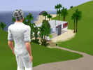 Sims 3 — Beach Moderne by Makawa — Modern / Minimal open planned house for the beach. Lot Size: 40x30 (its the beach lot