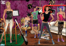 Sims 2 — Mix and Match (part2) by cippa1982 — 5 trousers and 5 t-shirts for female adult sims. The trousers require the