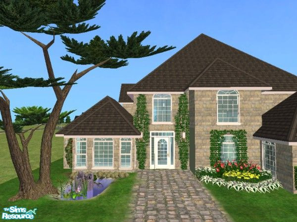 Sims 2 — NorthWood Estate by ladytaurus67 — Beautiful estate has 4bdrms and 4 full baths. Master bed w/bath on main level