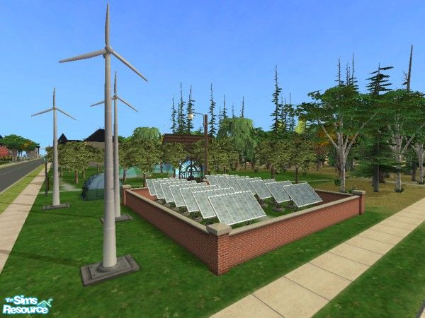 Sims 2 — Grote Bos by simperfect1991 — The big forest is a public park. It\'s one of the several buildings from my forest