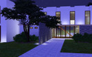 Sims 3 — Black Cat House by tygryspasiasty — A simple contemporary luxury house with an internal garden. This is my first